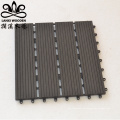 smooth sand surface new popular good quality low price WPC engineered flooring outdoor decking tiles wood plastic composite tile